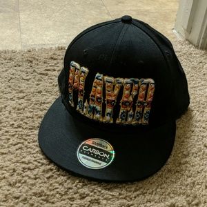 "PLAYER" flat brim hat